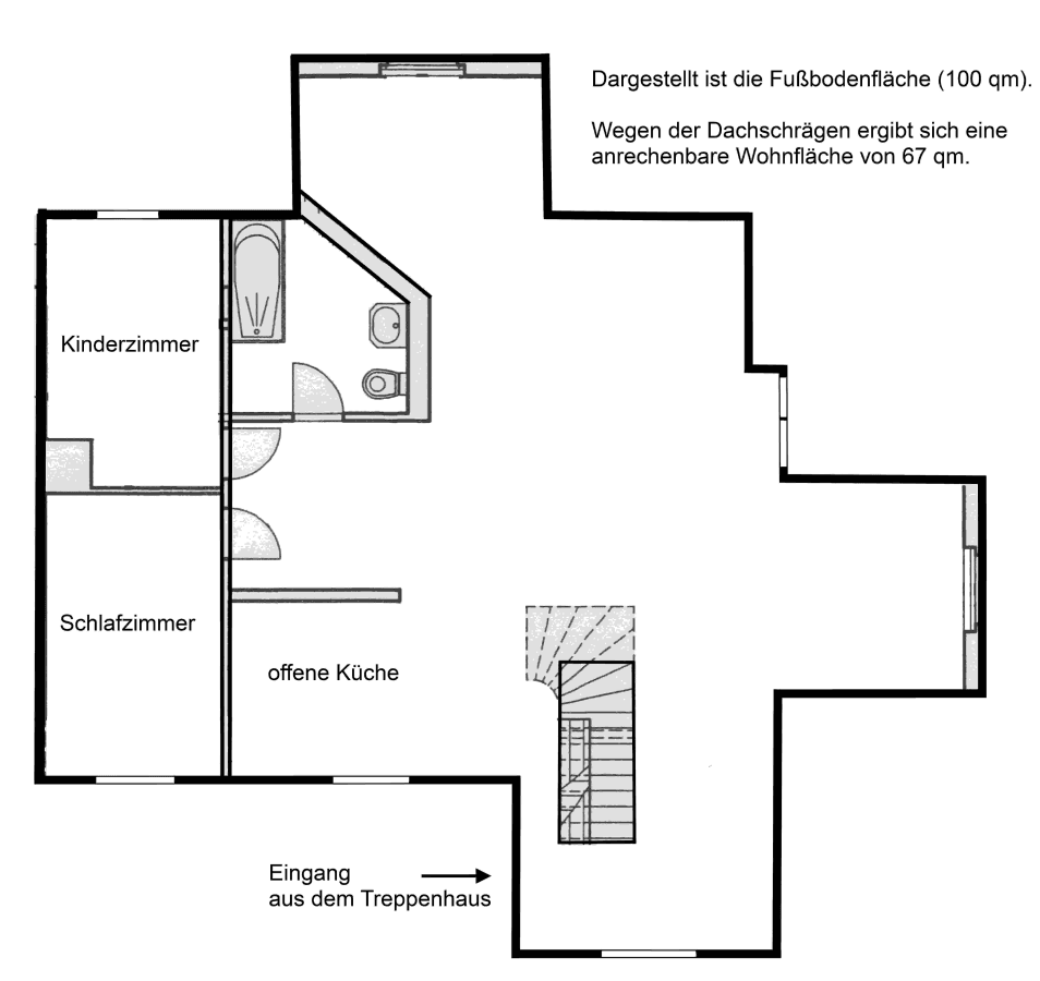 3 bedroom flat to rent, 67 m², Bautzen, Saxony 3 bedroom flat to rent, 67 m², Bautzen, Saxony