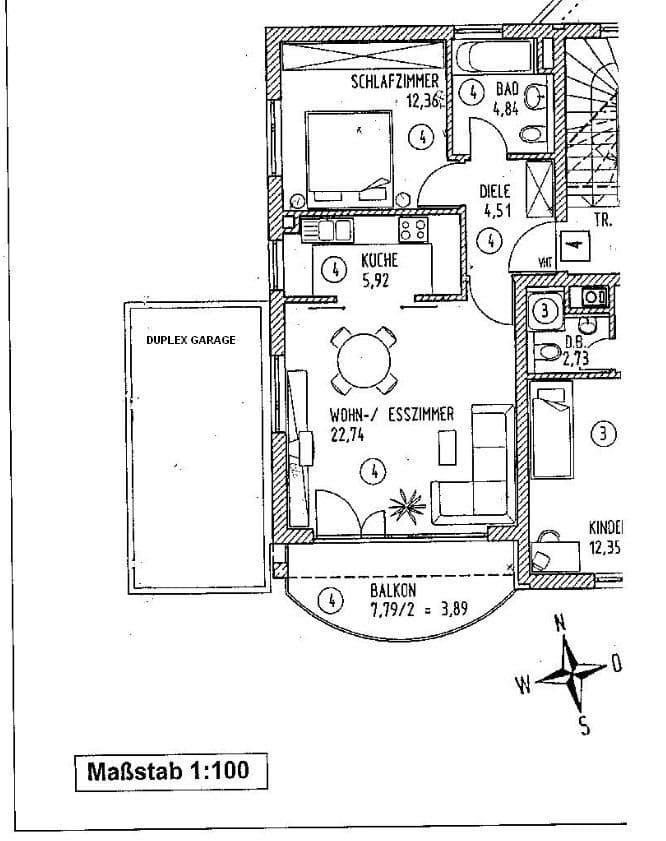 2 bedroom flat to rent, 54 m², München, Bavaria 2 bedroom flat to rent, 54 m², München, Bavaria