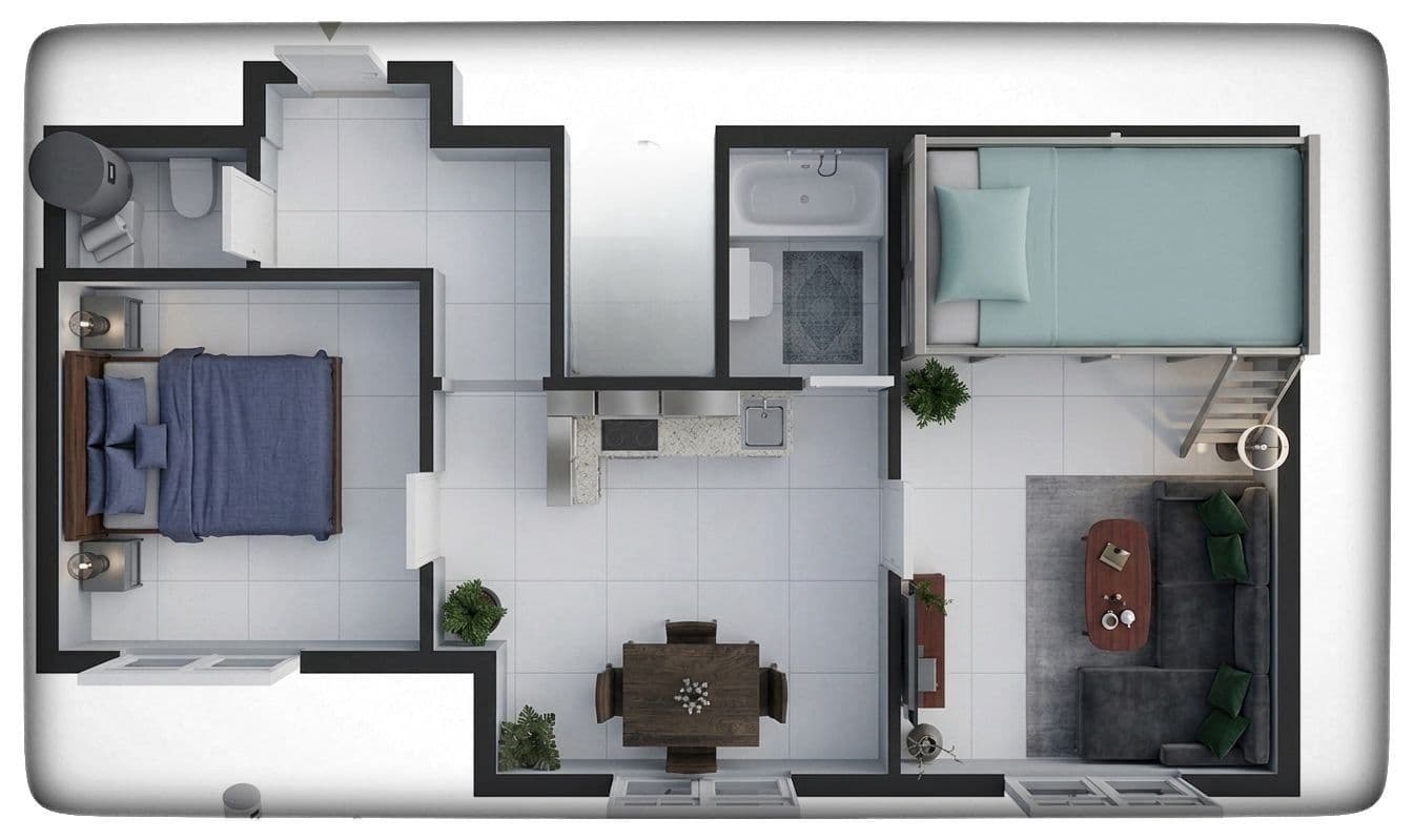 2 bedroom flat to rent, 70 m², Národní obrany, Prague, Prague 2 bedroom flat to rent, 70 m², Národní obrany, Prague, Prague