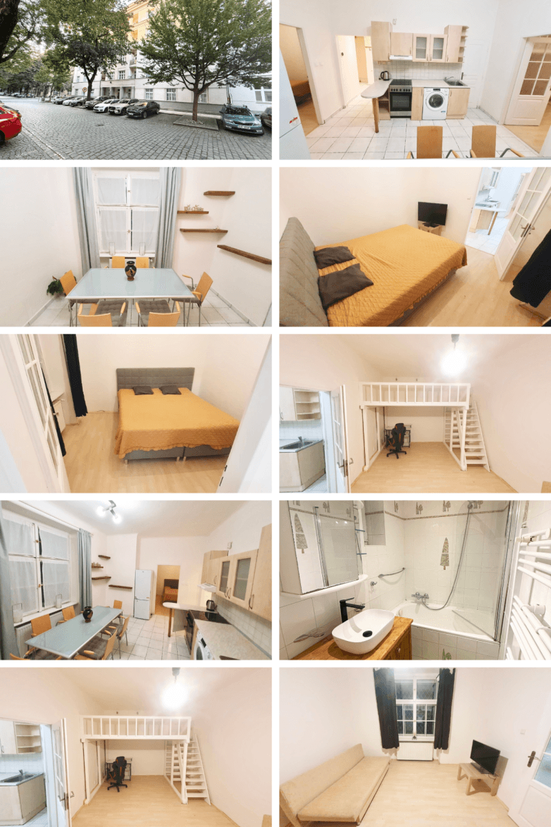 2 bedroom flat to rent, 60 m², Národní obrany, Prague, Prague 2 bedroom flat to rent, 60 m², Národní obrany, Prague, Prague