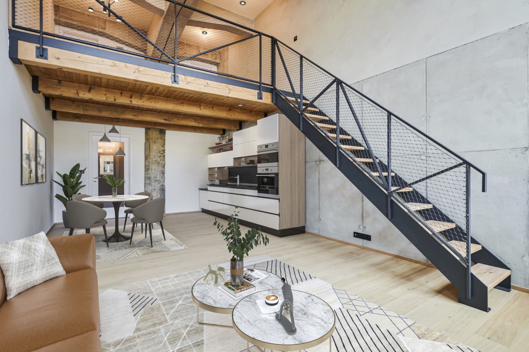 1 bedroom with open-plan kitchen flat for sale, 77 m², Kolbenova, Prague, Prague 1 bedroom with open-plan kitchen flat for sale, 77 m², Kolbenova, Prague, Prague