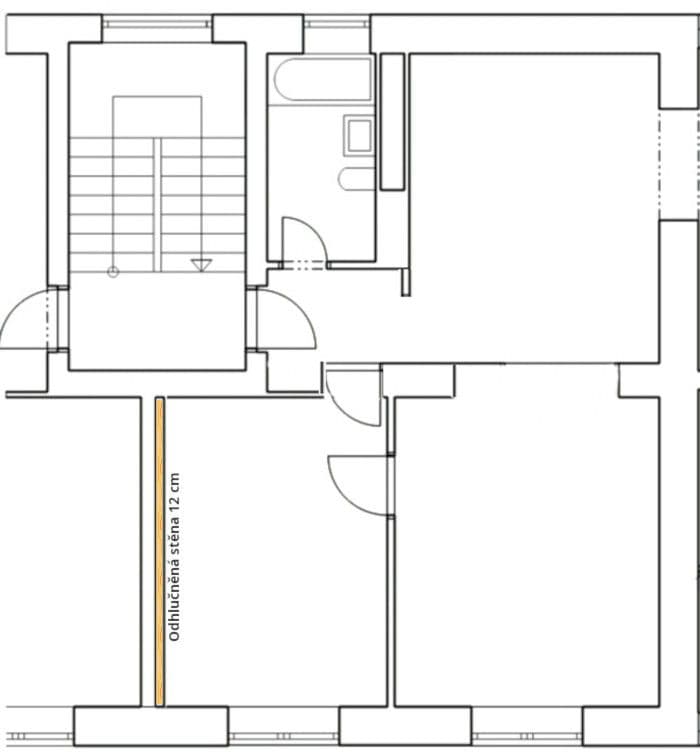 2 bedroom flat for sale, 47 m², Mirošovická, Prague, Prague 2 bedroom flat for sale, 47 m², Mirošovická, Prague, Prague