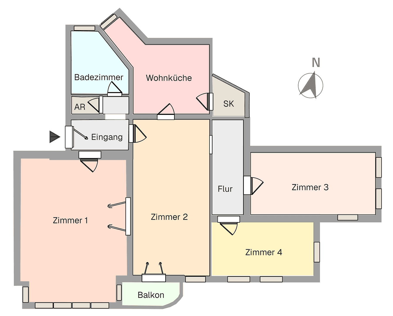 4 bedroom flat for sale, 131 m², Berlin, Berlin 4 bedroom flat for sale, 131 m², Berlin, Berlin