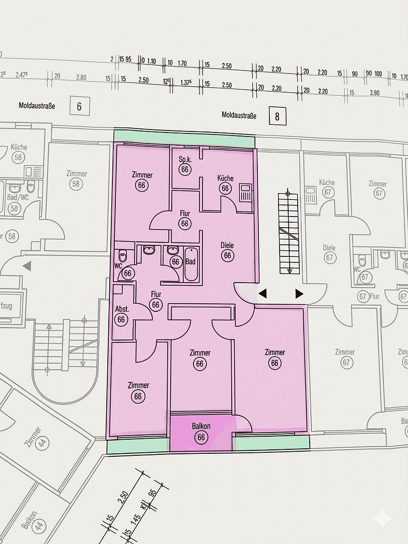 3 bedroom with open-plan kitchen flat to rent, 94 m², Moldaustr.8, Ludwigsburg, Baden-Württemberg 3 bedroom with open-plan kitchen flat to rent, 94 m², Moldaustr.8, Ludwigsburg, Baden-Württemberg