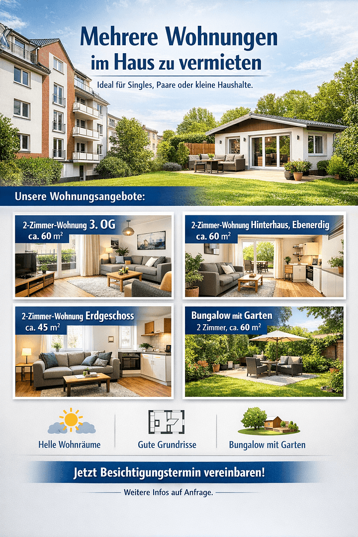 2 bedroom flat to rent, 60 m², Schulenburger Landstr 55, Hanover, Lower Saxony 2 bedroom flat to rent, 60 m², Schulenburger Landstr 55, Hanover, Lower Saxony