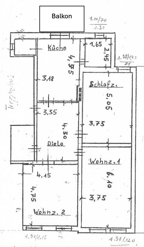 2 bedroom with open-plan kitchen flat to rent, 100 m², Straße der Glasmacher 4, Weißwasser/O.L. - Běła Woda, Saxony 2 bedroom with open-plan kitchen flat to rent, 100 m², Straße der Glasmacher 4, Weißwasser/O.L. - Běła Woda, Saxony