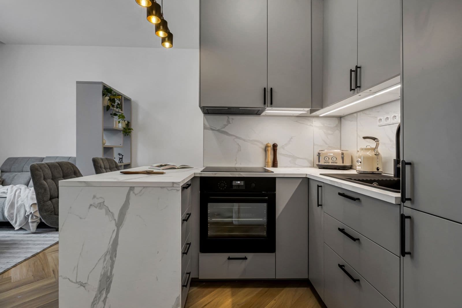 1 bedroom with open-plan kitchen flat for sale, 33 m², Vosmíkových, Prague, Prague 1 bedroom with open-plan kitchen flat for sale, 33 m², Vosmíkových, Prague, Prague