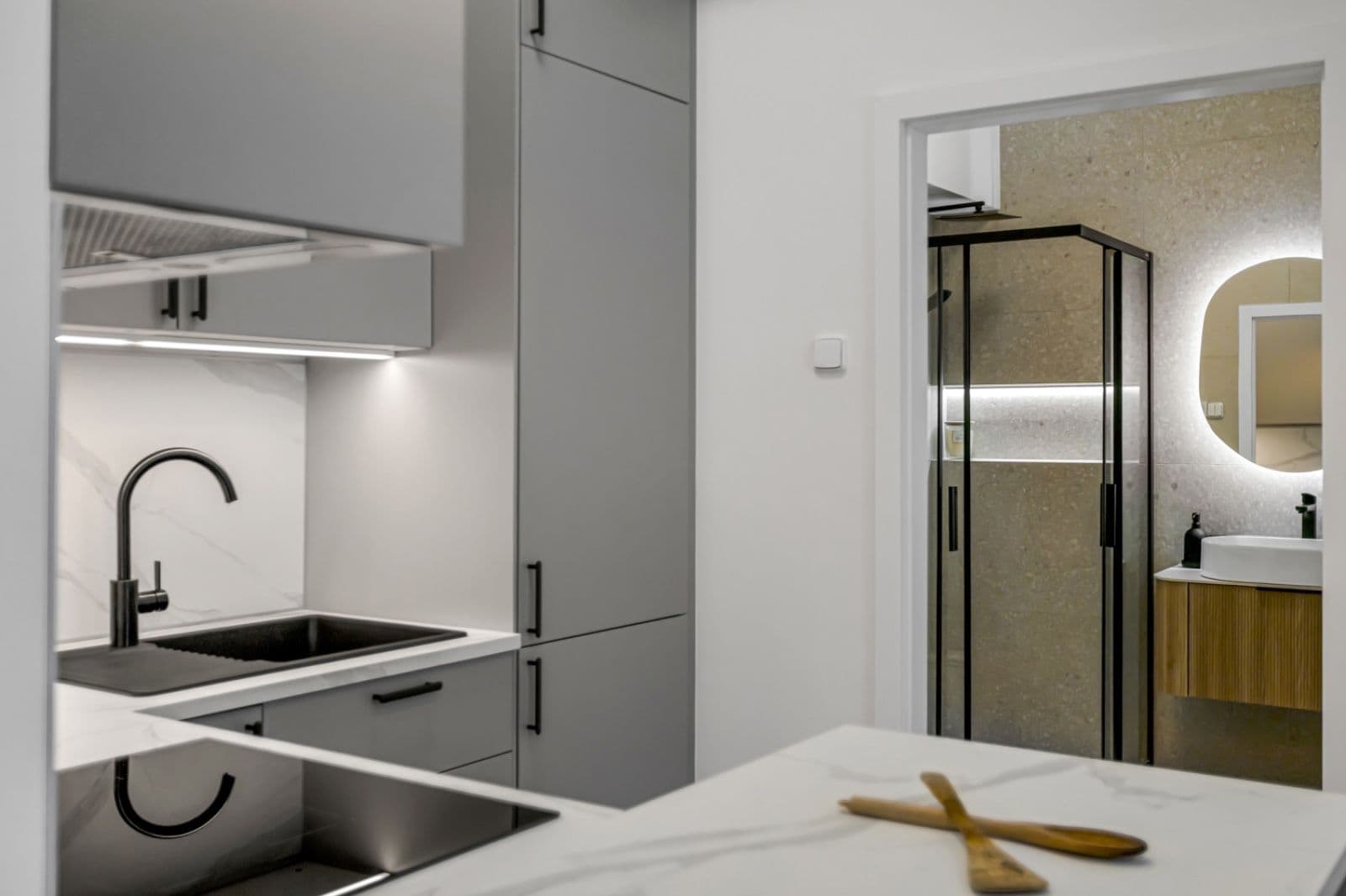 1 bedroom with open-plan kitchen flat for sale, 33 m², Vosmíkových, Prague, Prague 1 bedroom with open-plan kitchen flat for sale, 33 m², Vosmíkových, Prague, Prague