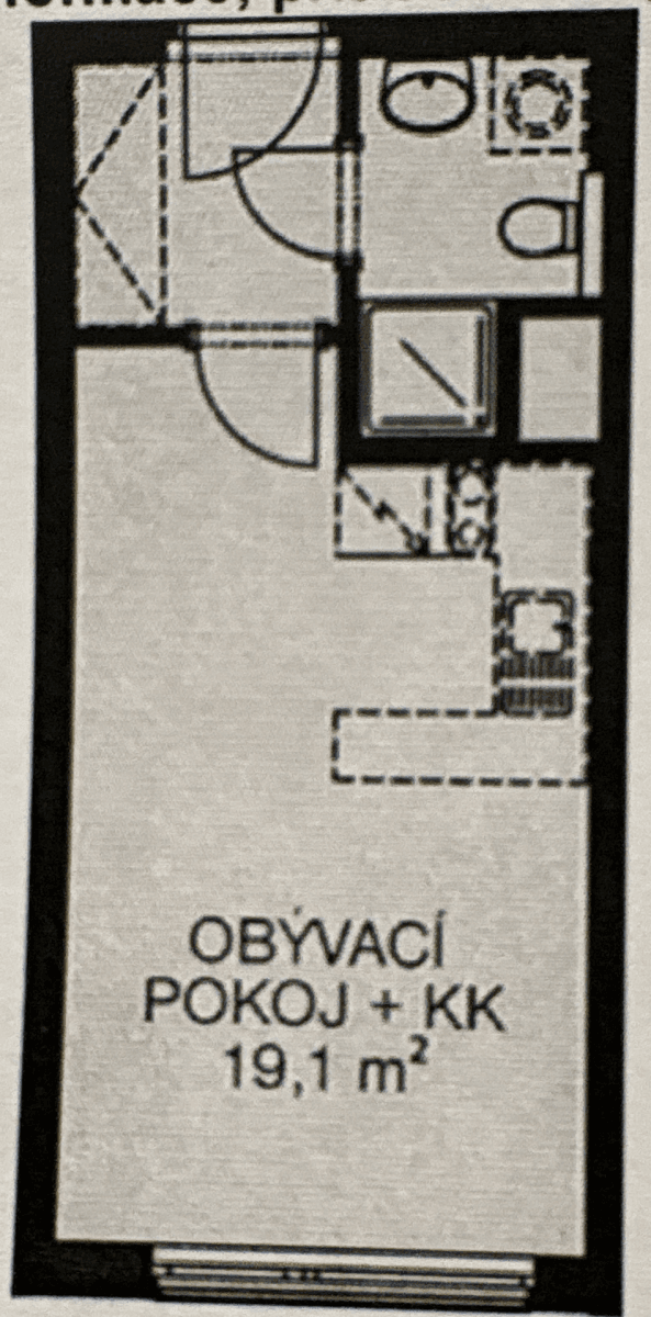 Studio flat for sale, 26 m², Nademlejnská, Prague, Prague Studio flat for sale, 26 m², Nademlejnská, Prague, Prague