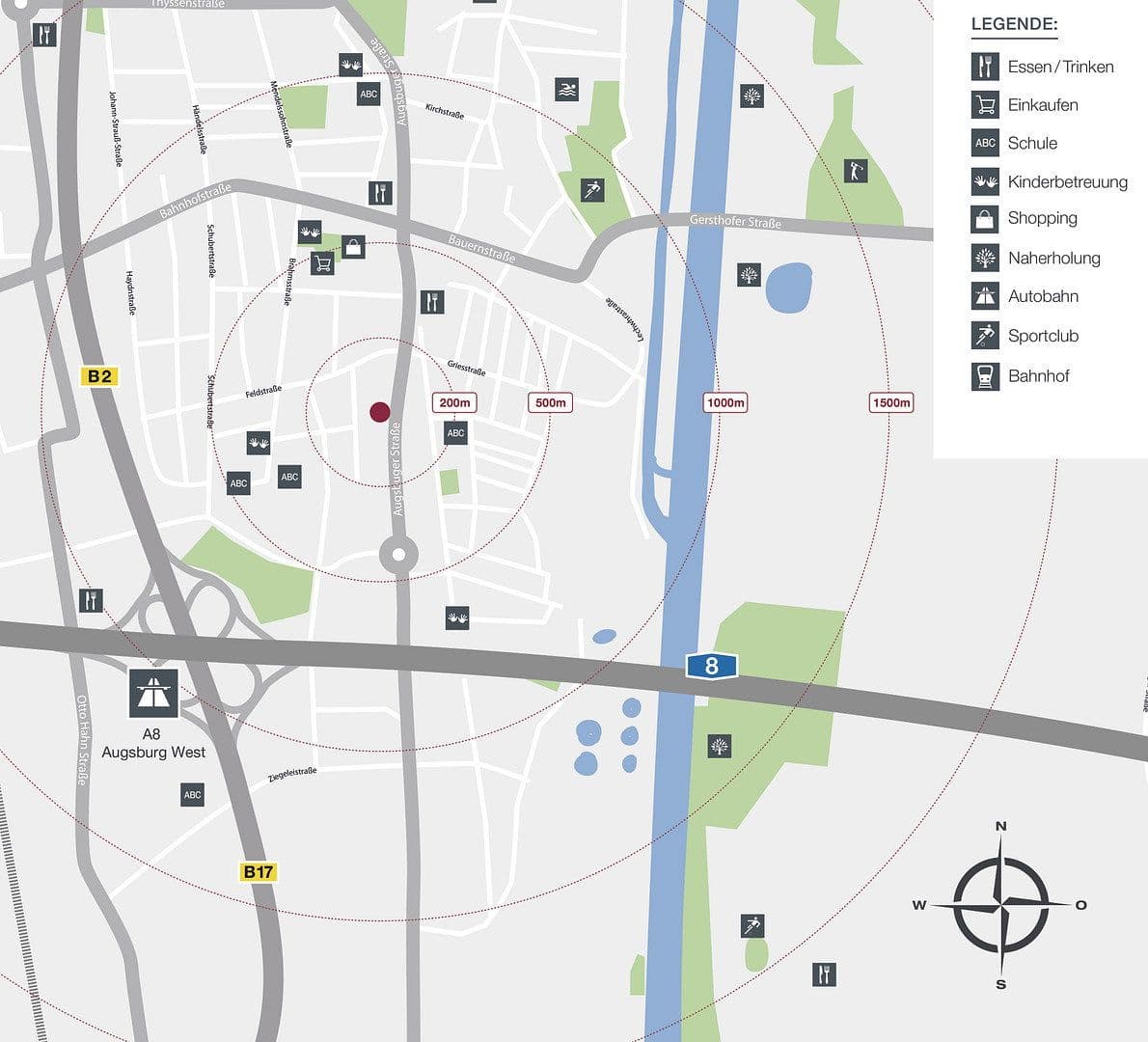 3 bedroom flat for sale, 131 m², Augsburger Straße 35 b, Gersthofen, Bavaria 3 bedroom flat for sale, 131 m², Augsburger Straße 35 b, Gersthofen, Bavaria