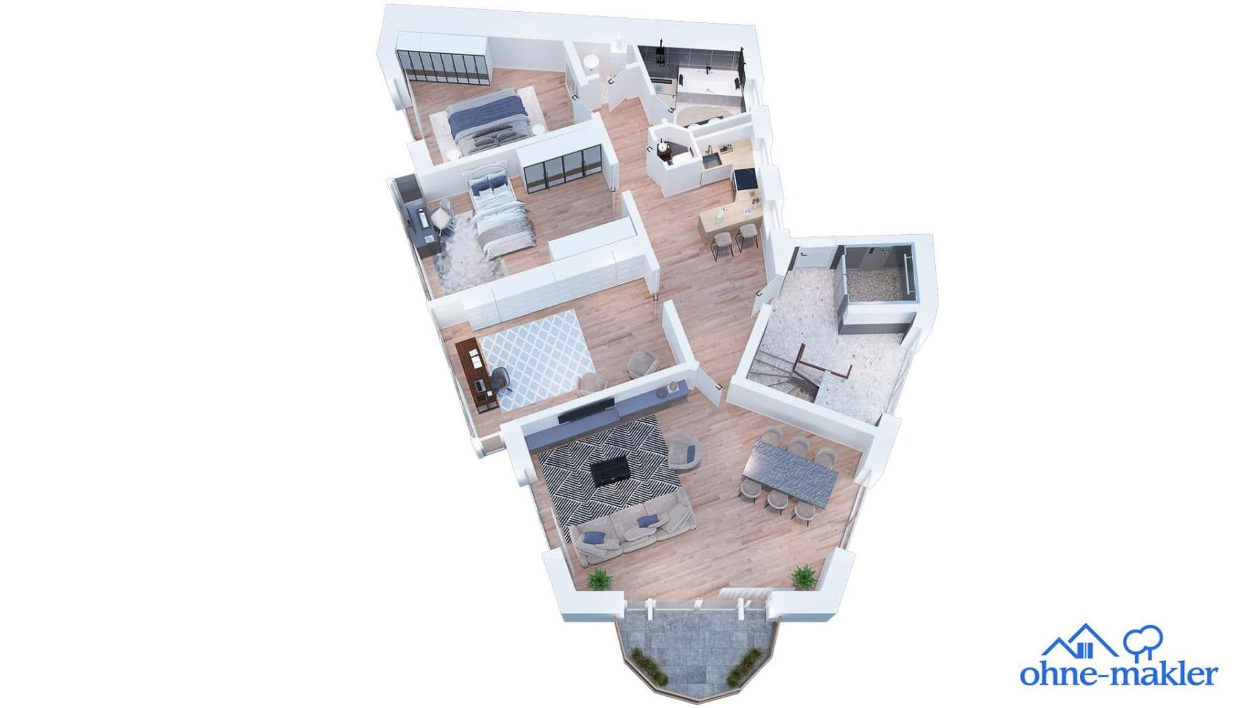 4 bedroom flat for sale, 127 m², Offenbach am Main, Hesse 4 bedroom flat for sale, 127 m², Offenbach am Main, Hesse