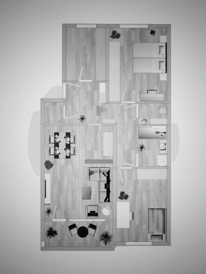 3 bedroom flat to rent, 79 m², Mühlhaldenstraße, Stuttgart, Baden-Württemberg 3 bedroom flat to rent, 79 m², Mühlhaldenstraße, Stuttgart, Baden-Württemberg