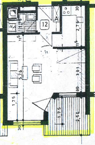 Studio flat to rent, 41 m², Ulm, Baden-Württemberg Studio flat to rent, 41 m², Ulm, Baden-Württemberg