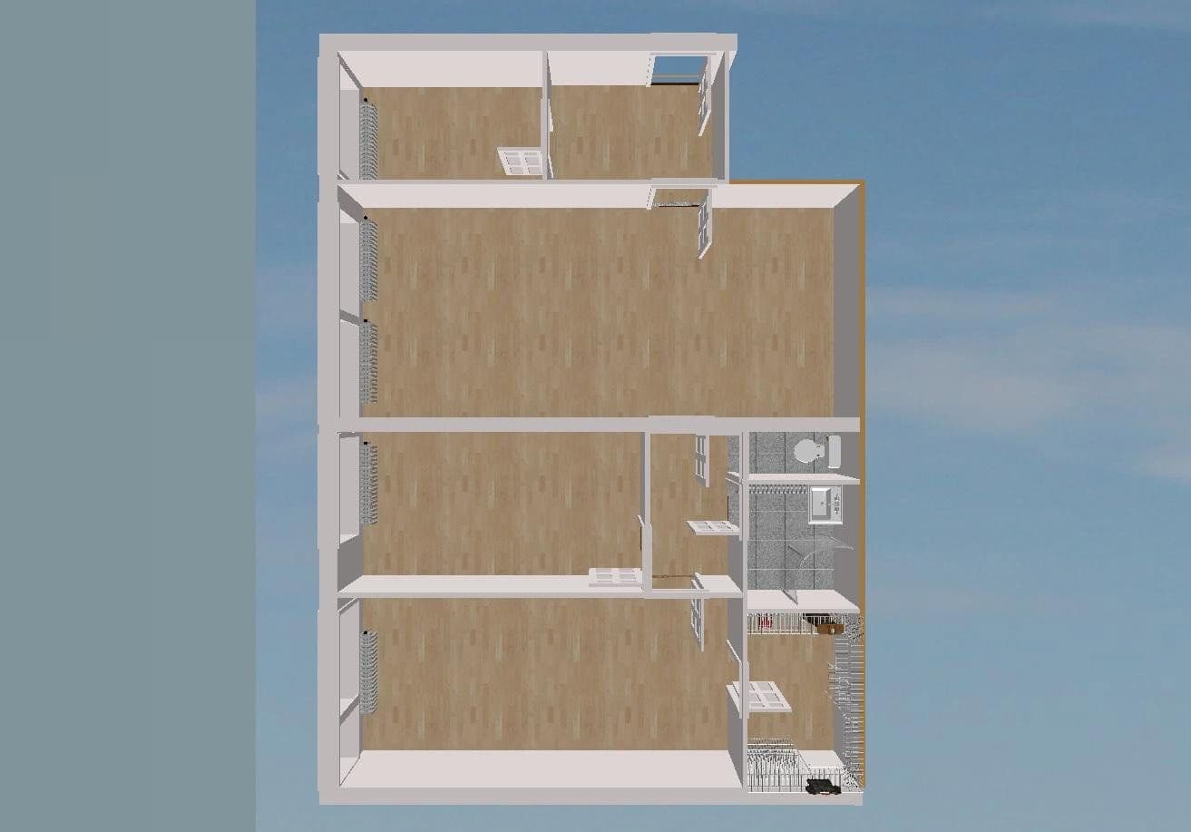 3 bedroom flat to rent, 70 m², Gyrowetzgasse 2, Wien, Vienna 3 bedroom flat to rent, 70 m², Gyrowetzgasse 2, Wien, Vienna