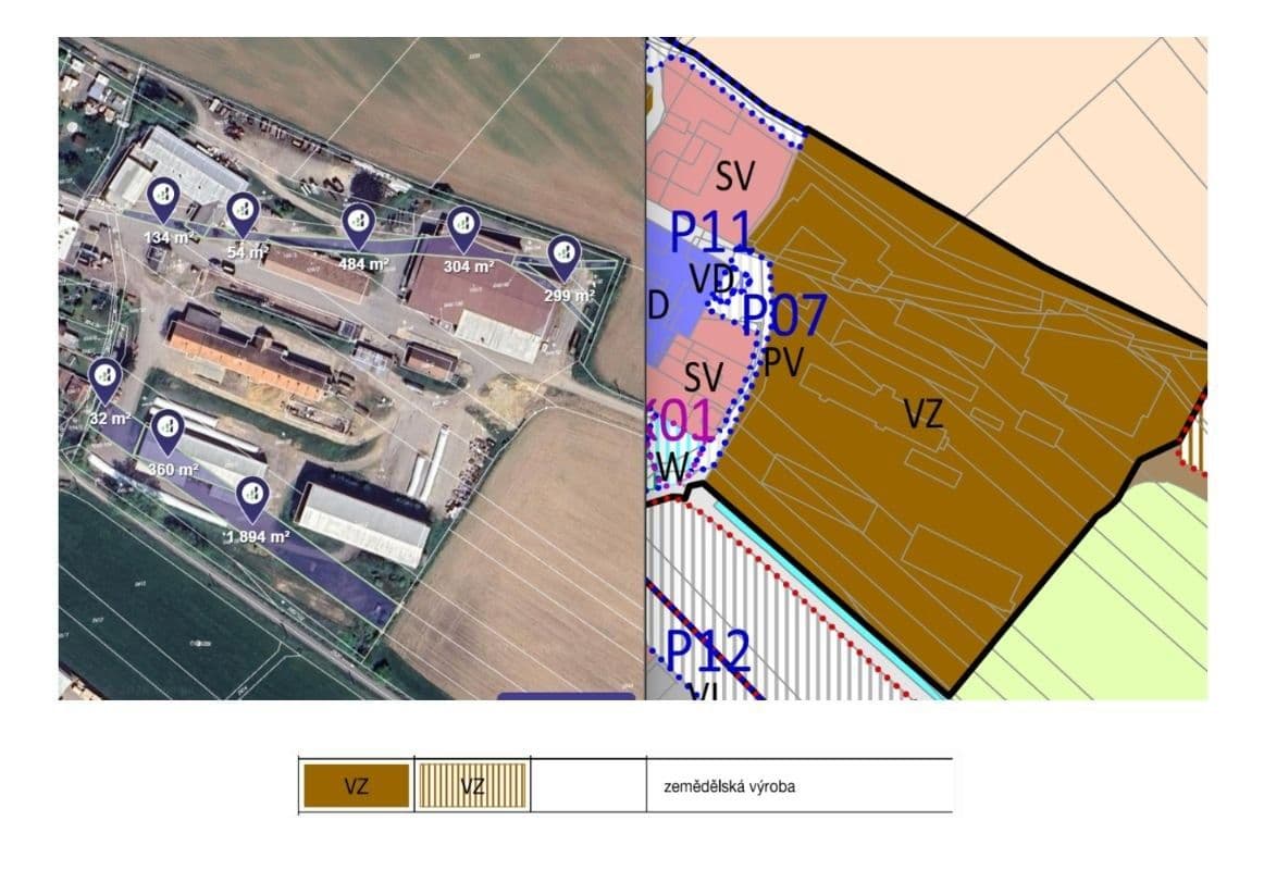 plot for sale, 24,424 m², Domašov, Jihomoravský Region plot for sale, 24,424 m², Domašov, Jihomoravský Region