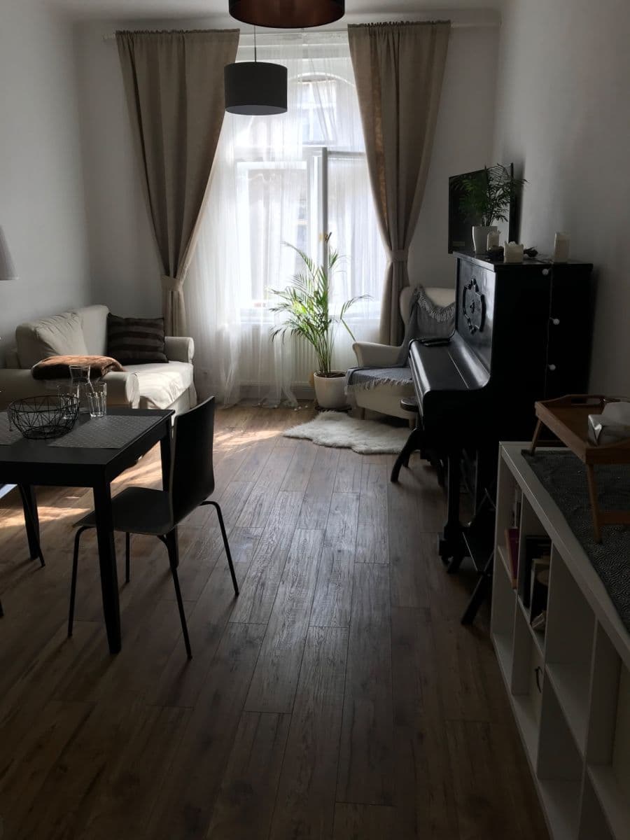 1 bedroom with open-plan kitchen flat to rent, 46 m², Na Spojce, Prague, Prague 1 bedroom with open-plan kitchen flat to rent, 46 m², Na Spojce, Prague, Prague