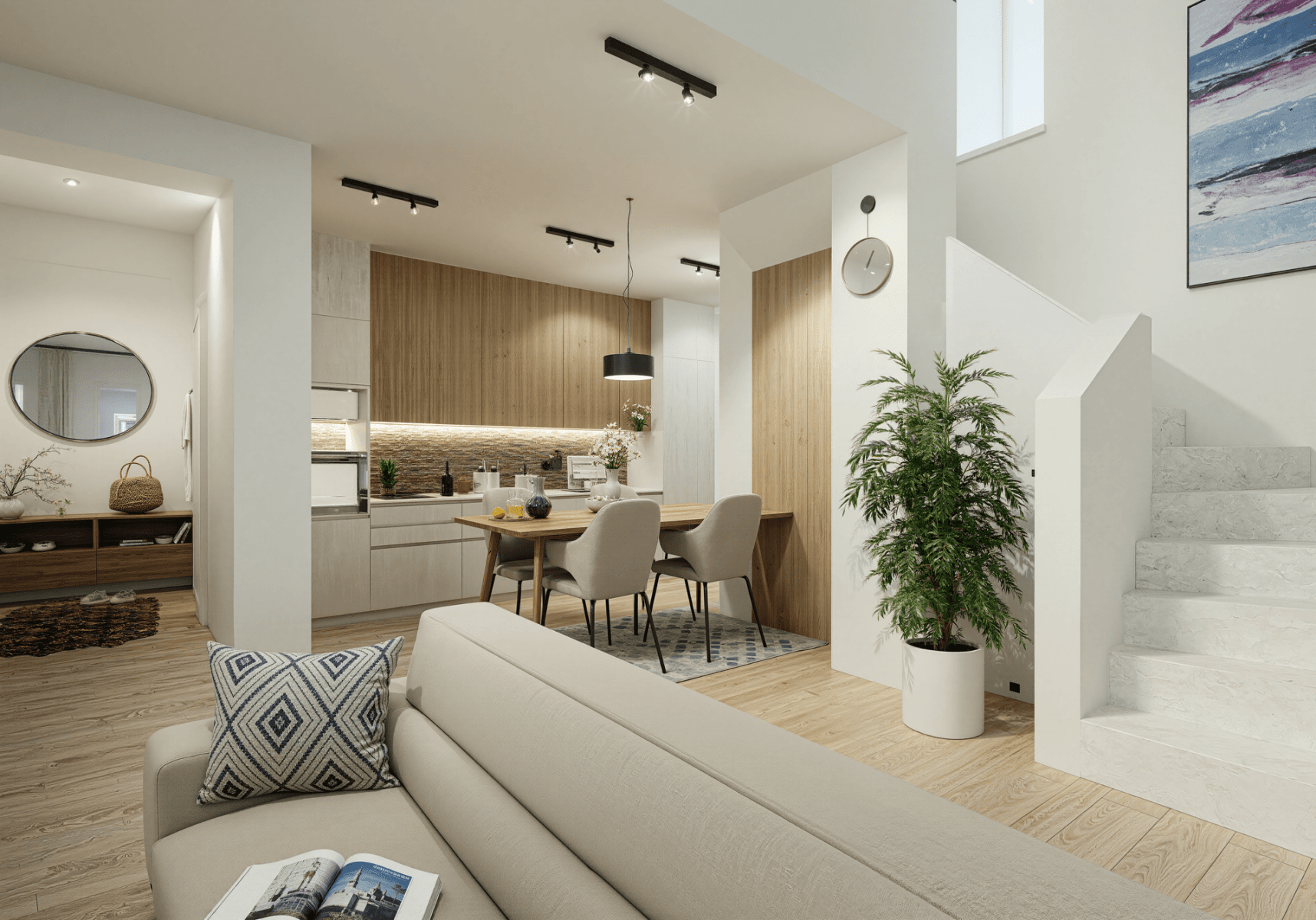 2 bedroom with open-plan kitchen flat for sale, 93 m², Dub, Jihočeský Region 2 bedroom with open-plan kitchen flat for sale, 93 m², Dub, Jihočeský Region