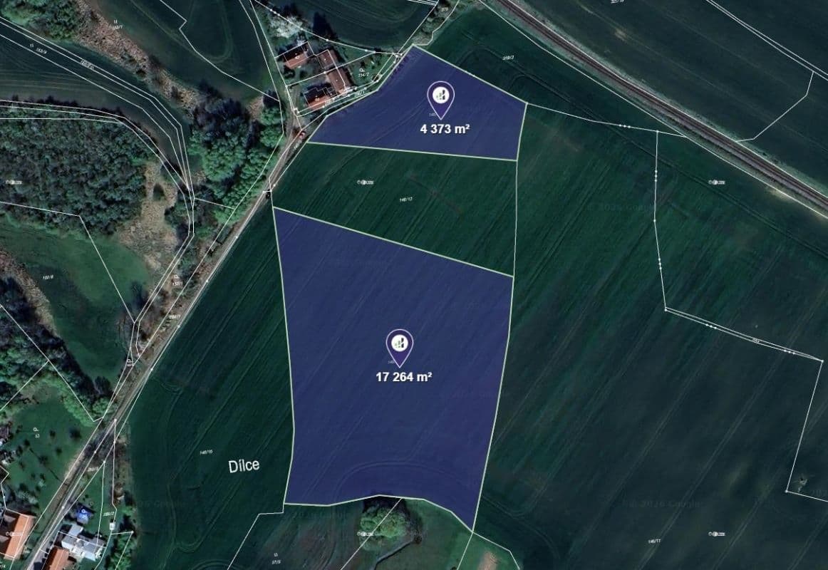 plot for sale, 30,381 m², Dílce, Královéhradecký Region plot for sale, 30,381 m², Dílce, Královéhradecký Region
