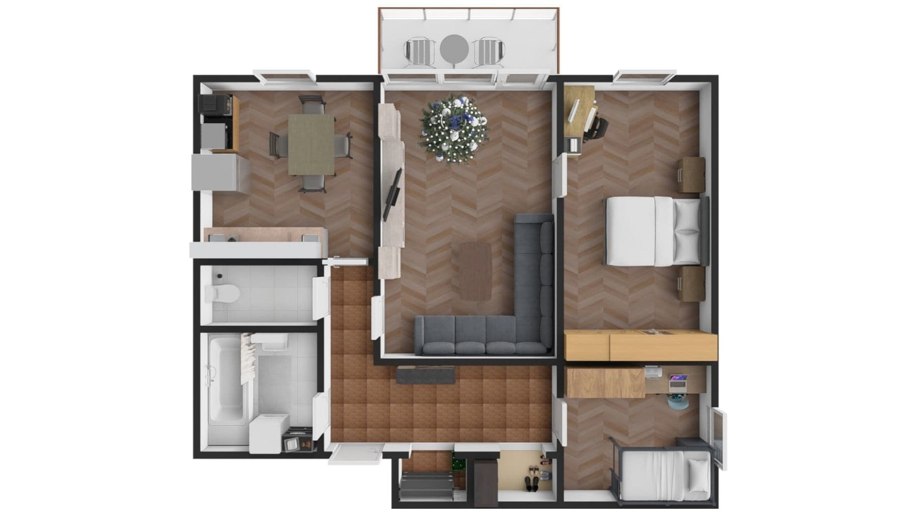 3 bedroom flat to rent, 74 m², Voskovcova, Stráž nad Nisou, Liberecký Region 3 bedroom flat to rent, 74 m², Voskovcova, Stráž nad Nisou, Liberecký Region