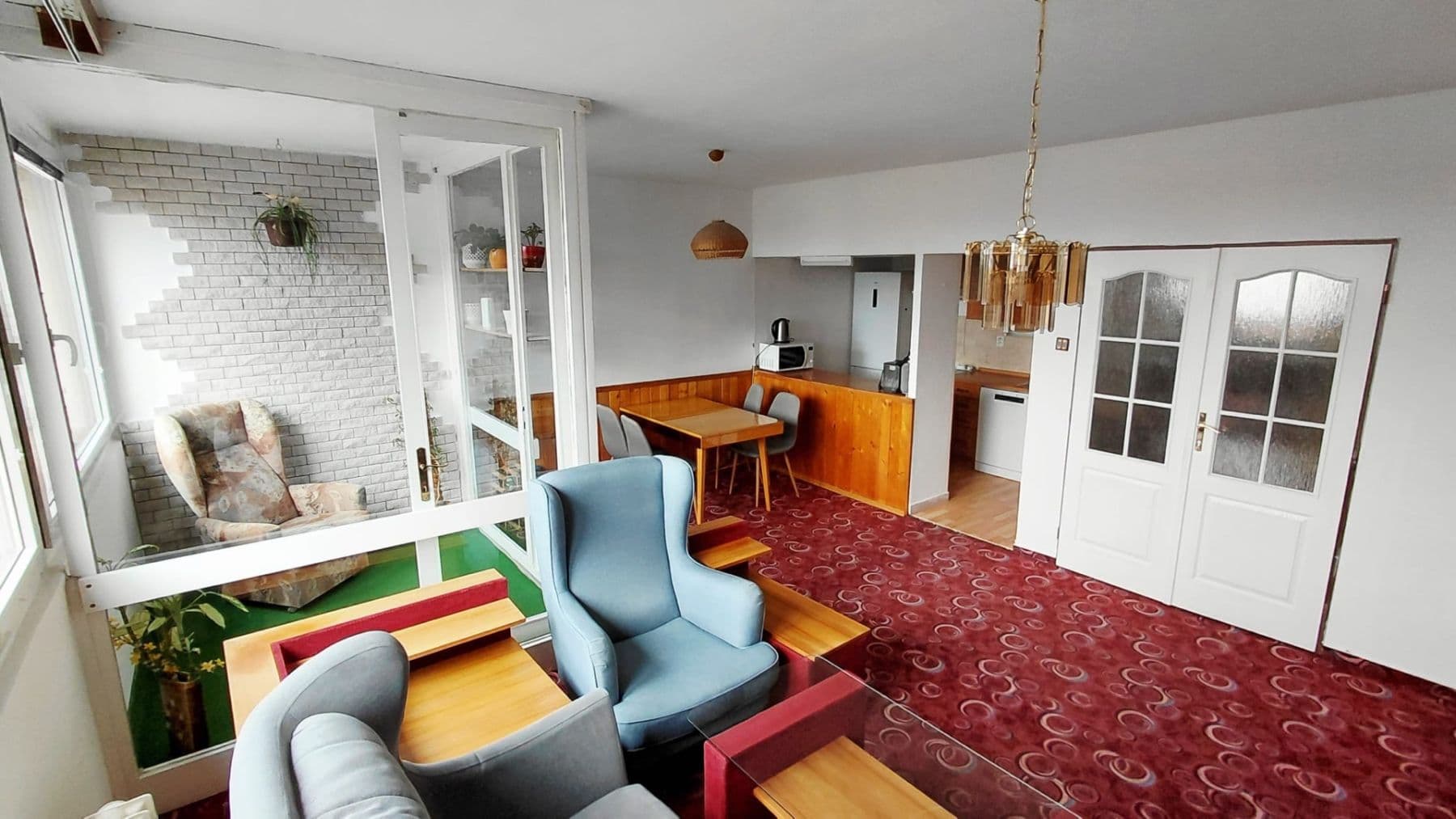 2 bedroom with open-plan kitchen flat to rent, 72 m², Hlivická, Prague, Prague 2 bedroom with open-plan kitchen flat to rent, 72 m², Hlivická, Prague, Prague