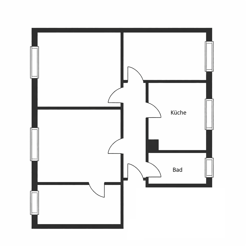 4 bedroom flat to rent, 79 m², An der Bamburg 13, Klütz, Mecklenburg-Vorpommern 4 bedroom flat to rent, 79 m², An der Bamburg 13, Klütz, Mecklenburg-Vorpommern