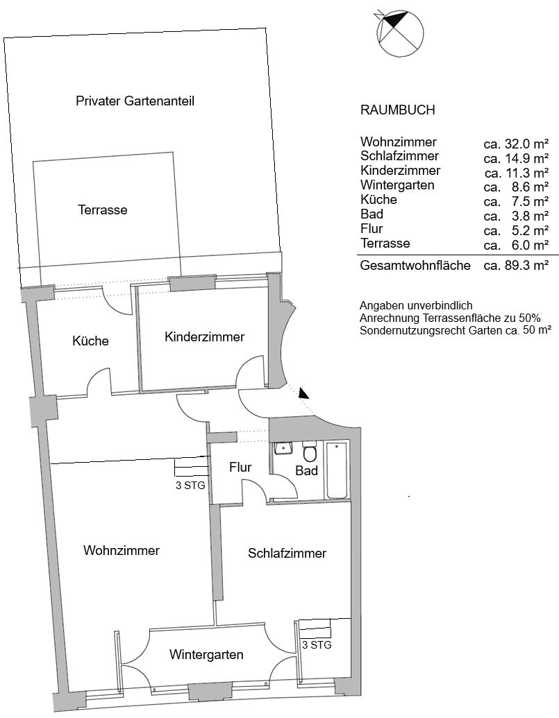 2 bedroom with open-plan kitchen flat for sale, 90 m², Berlin, Berlin 2 bedroom with open-plan kitchen flat for sale, 90 m², Berlin, Berlin