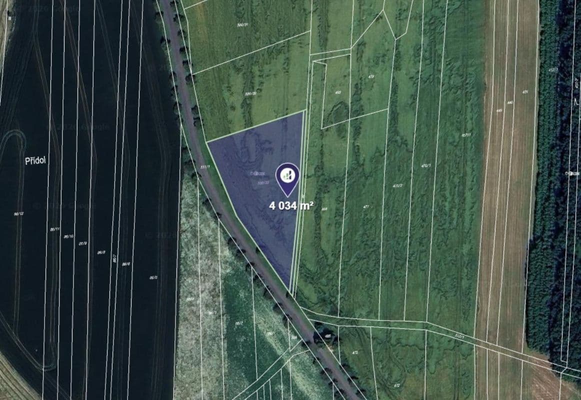 plot for sale, 807 m², Provodovice, Olomoucký Region plot for sale, 807 m², Provodovice, Olomoucký Region