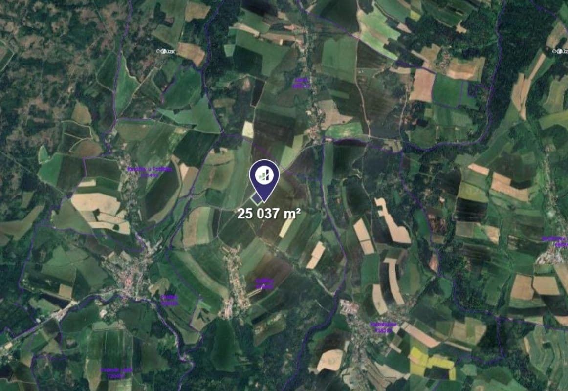 plot for sale, 25,037 m², Potštát, Olomoucký Region plot for sale, 25,037 m², Potštát, Olomoucký Region