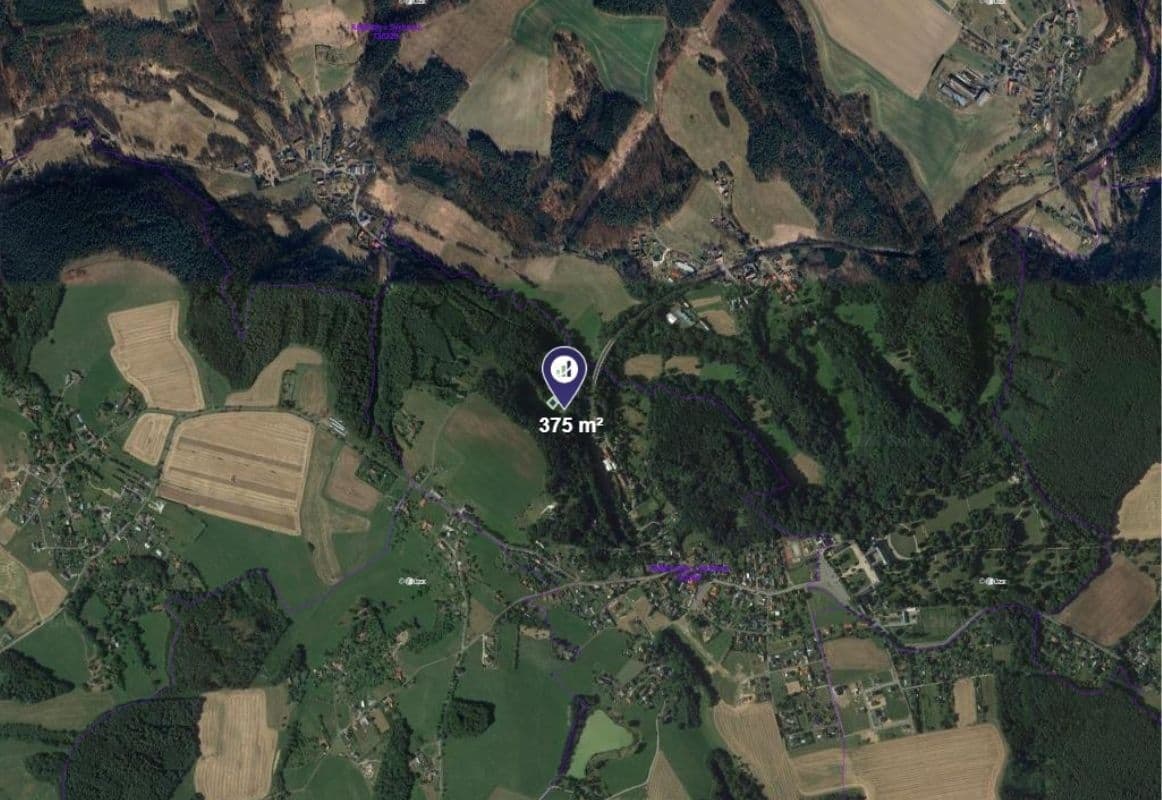 plot for sale, 375 m², Radimovice, Liberecký Region plot for sale, 375 m², Radimovice, Liberecký Region