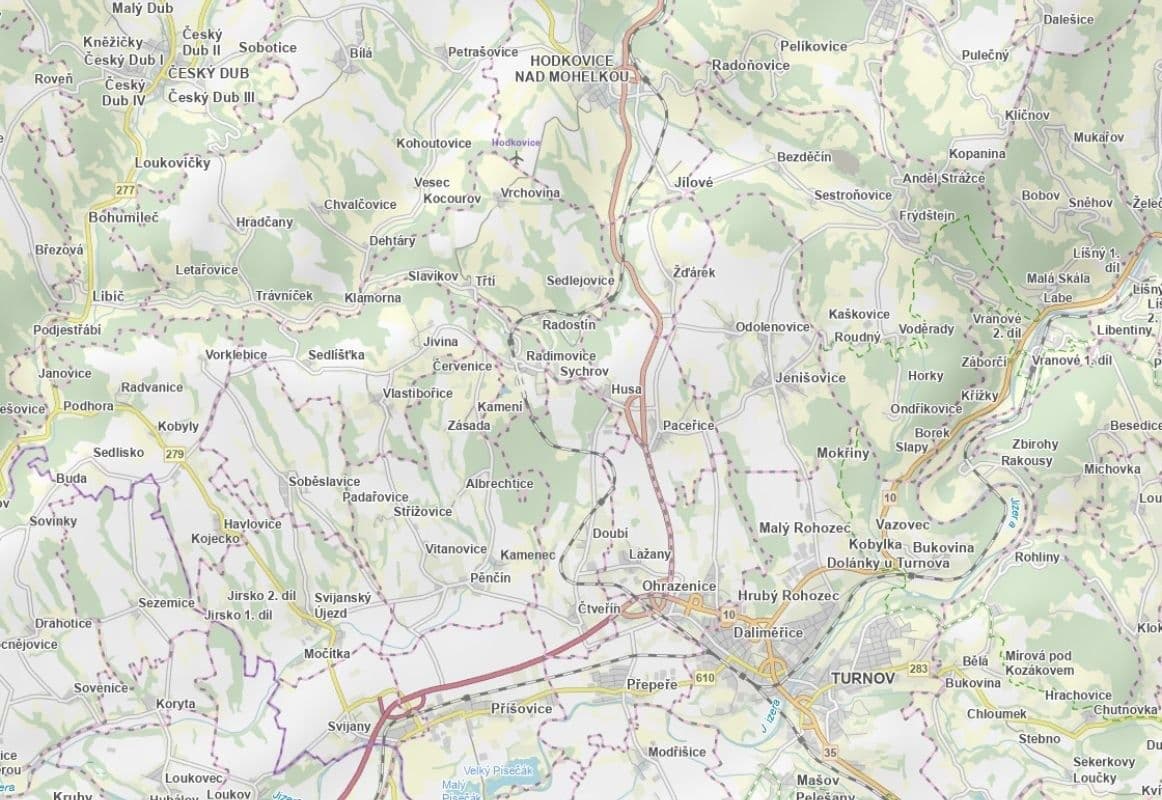 plot for sale, 375 m², Radimovice, Liberecký Region plot for sale, 375 m², Radimovice, Liberecký Region