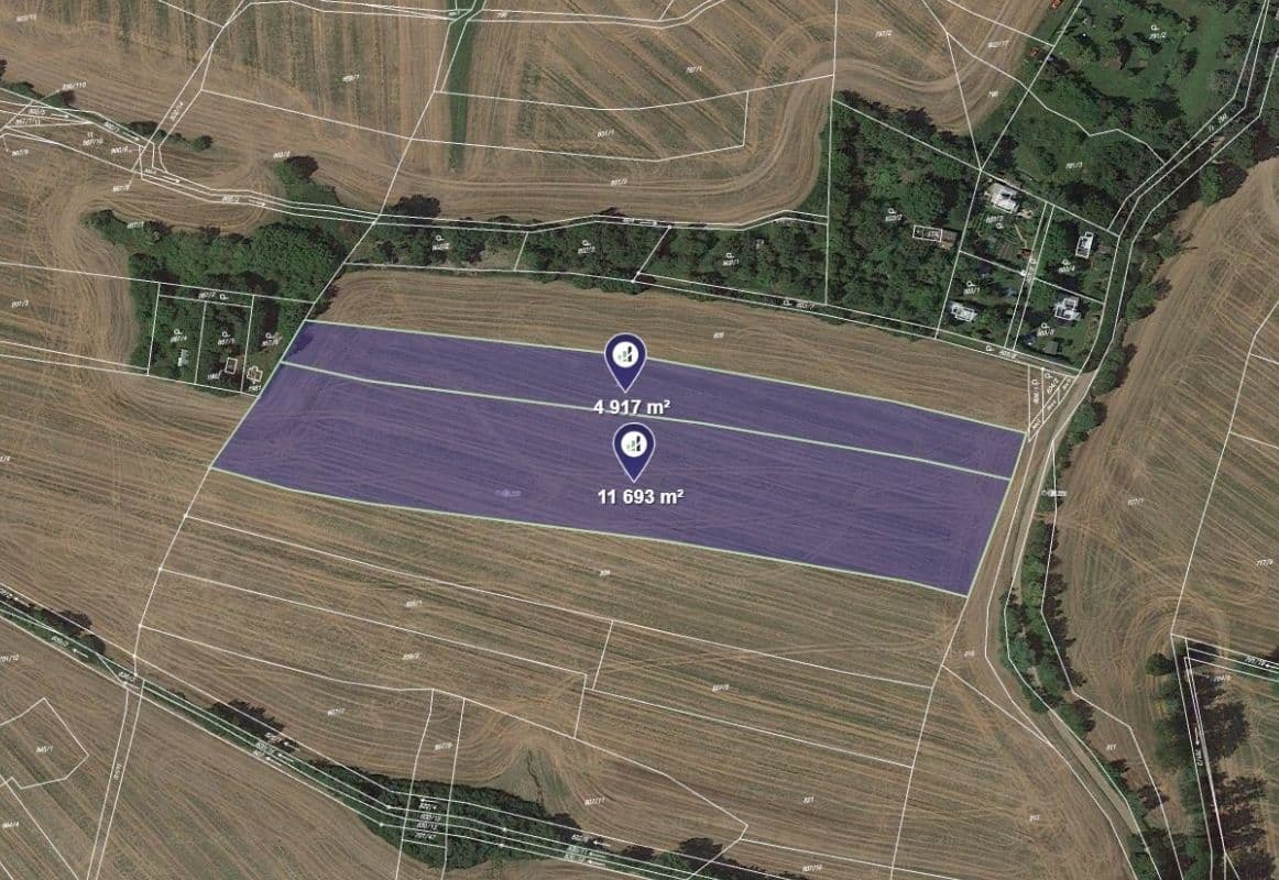 plot for sale, 8,305 m², Dolní Bousov, Středočeský Region plot for sale, 8,305 m², Dolní Bousov, Středočeský Region