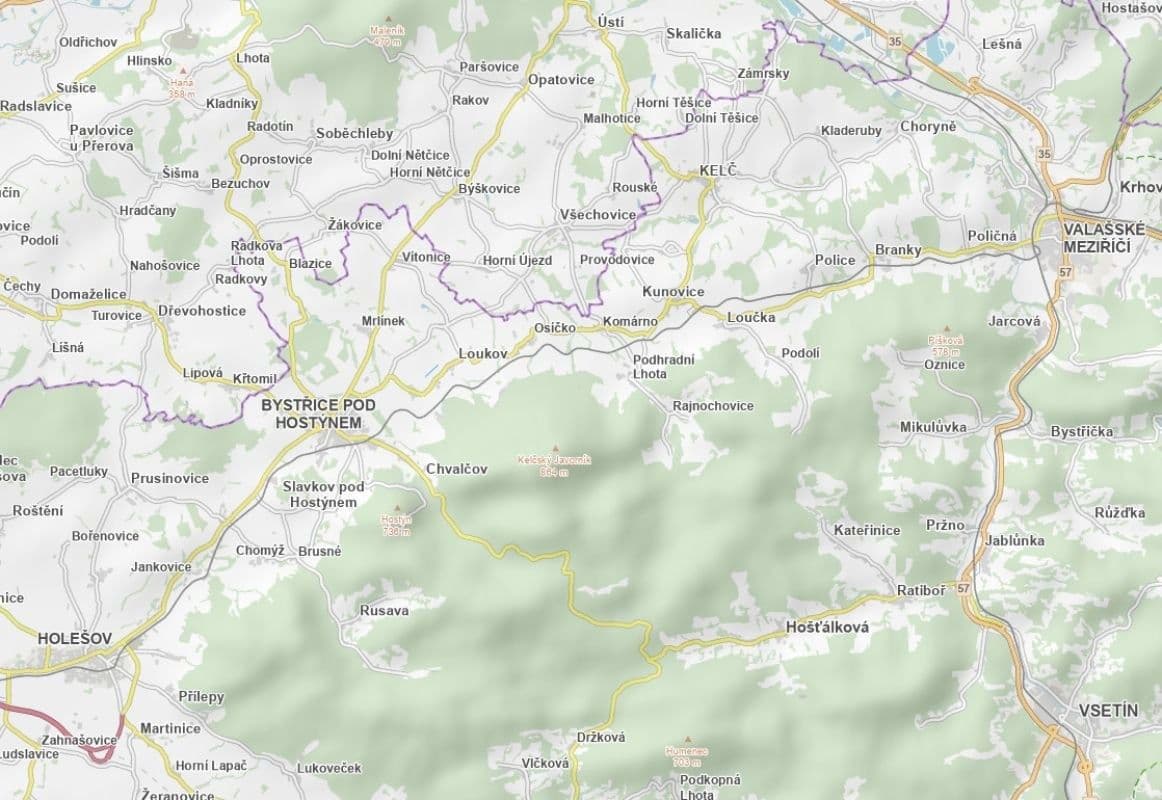 plot for sale, 8,613 m², Loukov, Zlínský Region plot for sale, 8,613 m², Loukov, Zlínský Region