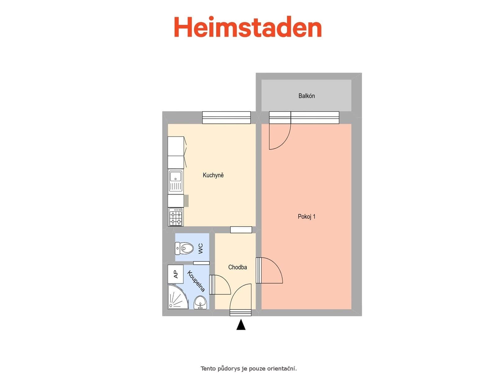 1 bedroom flat to rent, 39 m², Jičínská, Ostrava, Moravskoslezský Region 1 bedroom flat to rent, 39 m², Jičínská, Ostrava, Moravskoslezský Region