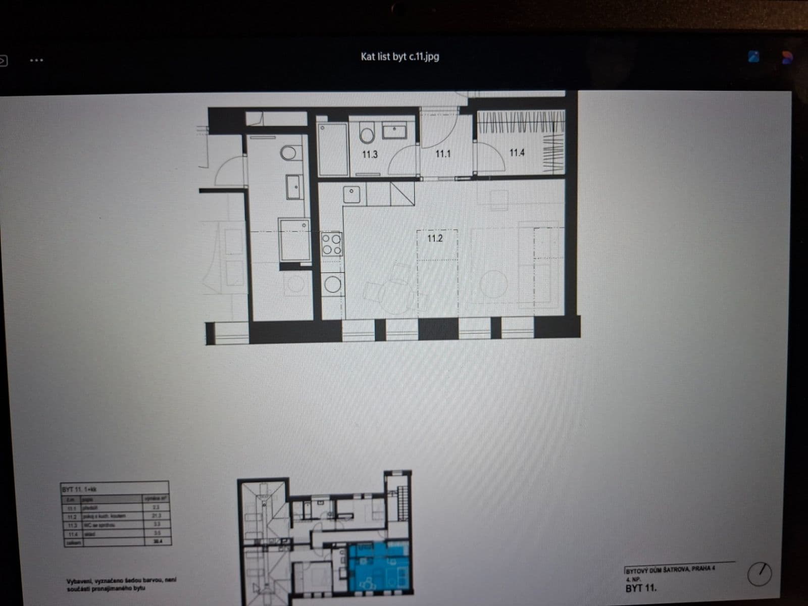 Studio flat to rent, 30 m², Šatrova, Prague, Prague Studio flat to rent, 30 m², Šatrova, Prague, Prague