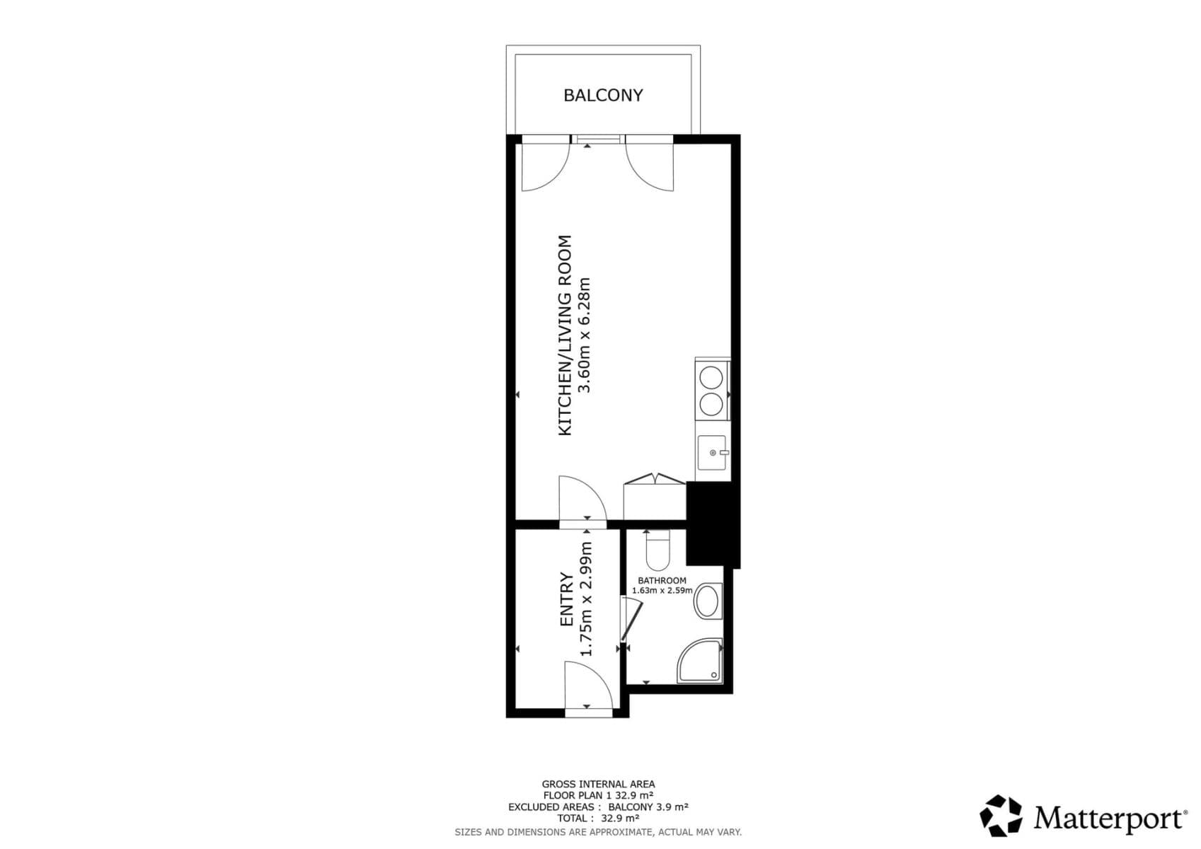 Studio flat to rent, 34 m², Kadečkové, Prague, Prague Studio flat to rent, 34 m², Kadečkové, Prague, Prague