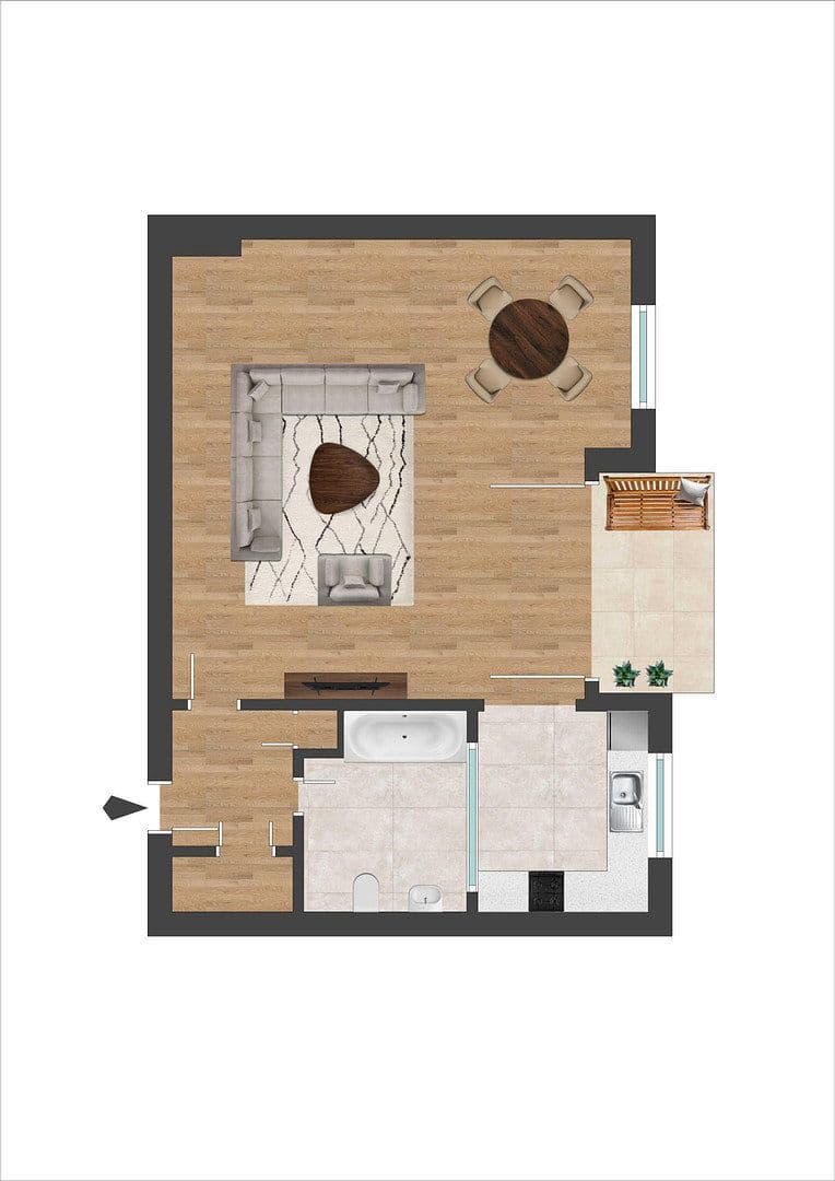 1 bedroom flat for sale, 36 m², Marienfelder Chaussee 17, Berlin, Berlin 1 bedroom flat for sale, 36 m², Marienfelder Chaussee 17, Berlin, Berlin