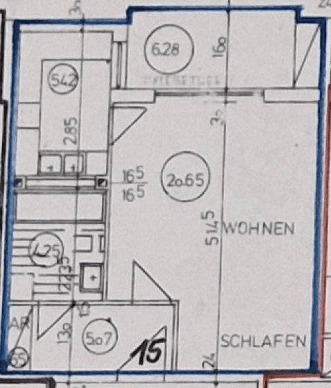 1 bedroom flat to rent, 37 m², Willibaldstraße 6, Nürnberg, Bavaria 1 bedroom flat to rent, 37 m², Willibaldstraße 6, Nürnberg, Bavaria