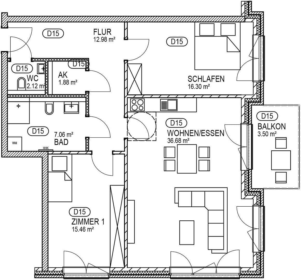 3 bedroom flat for sale, 96 m², Reinbeker Redder 57a, Hamburg, Hamburg 3 bedroom flat for sale, 96 m², Reinbeker Redder 57a, Hamburg, Hamburg