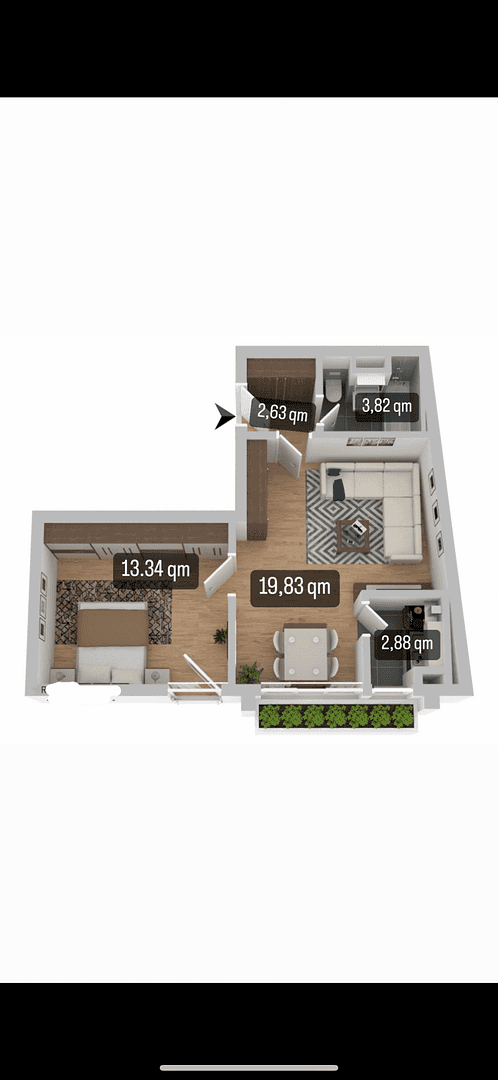 2 bedroom flat for sale, 42 m², München, Bavaria 2 bedroom flat for sale, 42 m², München, Bavaria
