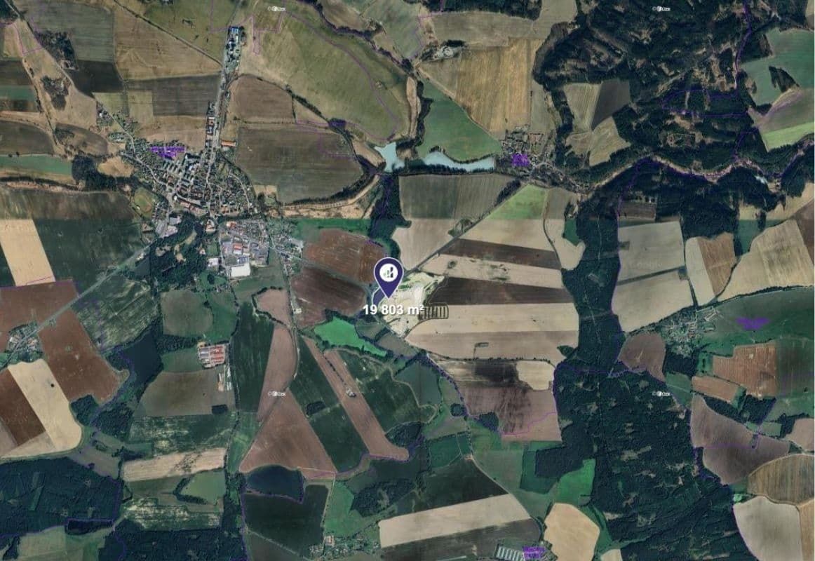 plot for sale, 19,803 m², Bor, Plzeňský Region plot for sale, 19,803 m², Bor, Plzeňský Region