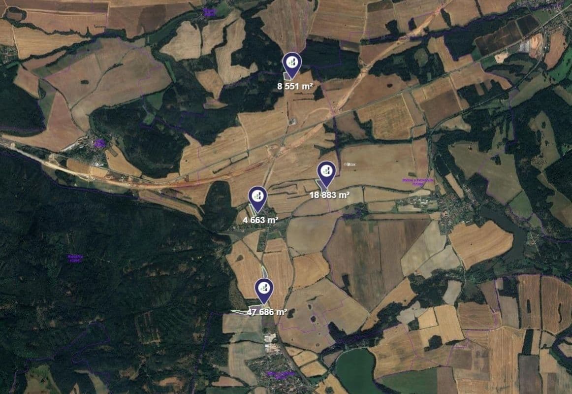 plot for sale, 79,783 m², Blatno, Ústecký Region plot for sale, 79,783 m², Blatno, Ústecký Region