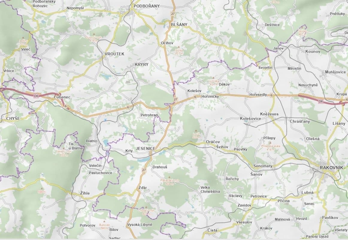 plot for sale, 79,783 m², Blatno, Ústecký Region plot for sale, 79,783 m², Blatno, Ústecký Region