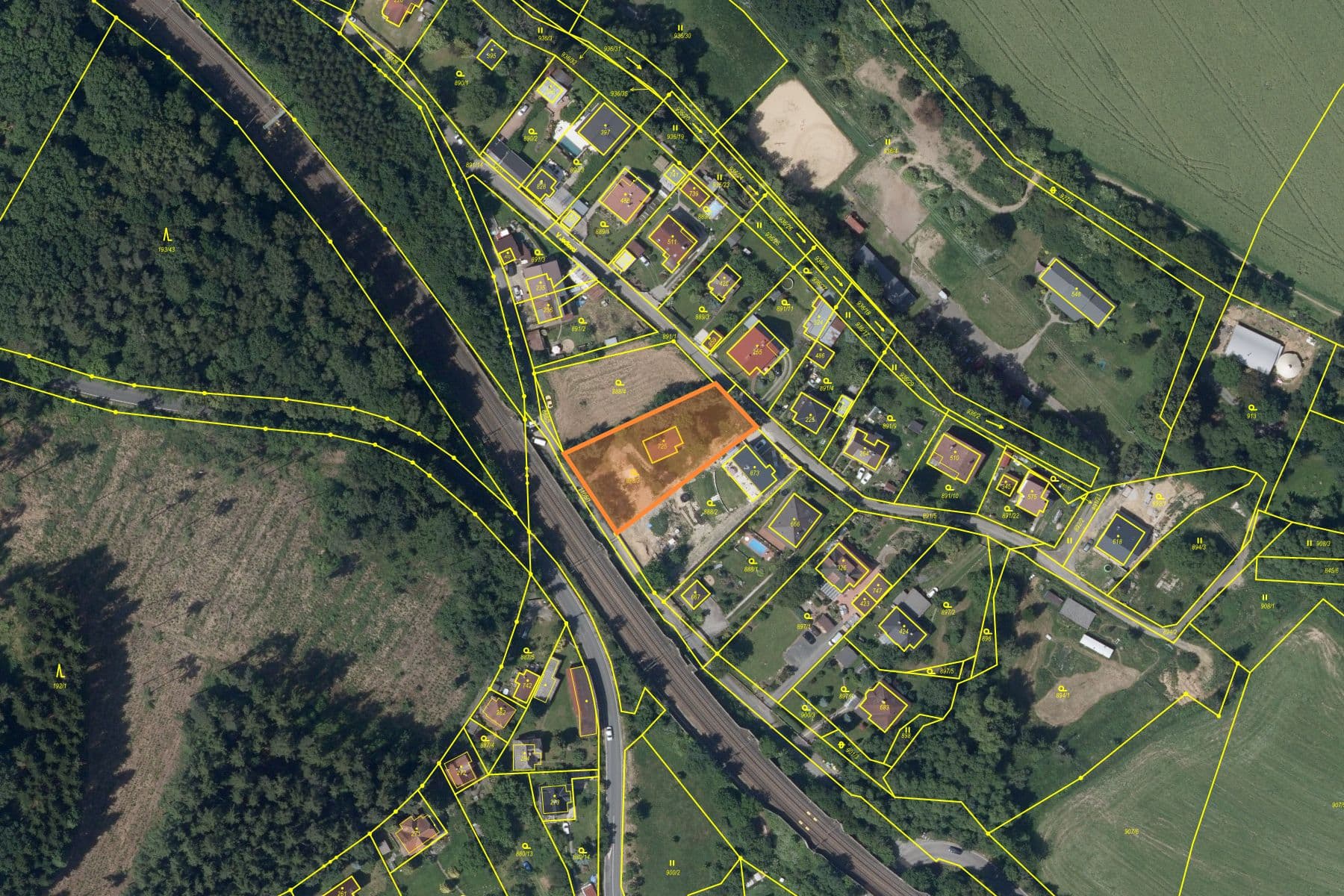 plot for sale, 1,468 m², V Jedlovci, Všestary, Královéhradecký Region plot for sale, 1,468 m², V Jedlovci, Všestary, Královéhradecký Region