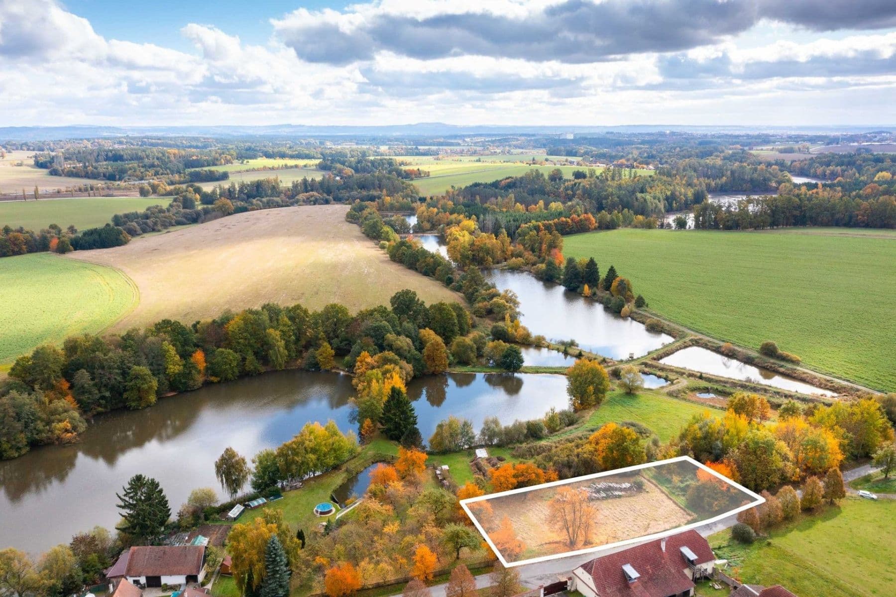 plot for sale, 3,200 m², Chotoviny, Jihočeský Region plot for sale, 3,200 m², Chotoviny, Jihočeský Region