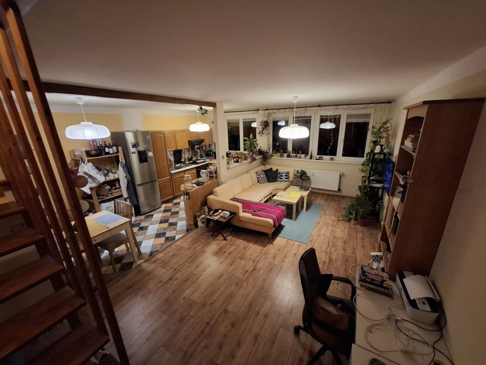 2 bedroom with open-plan kitchen flat to rent, 80 m², Bulharská, Prague, Prague 2 bedroom with open-plan kitchen flat to rent, 80 m², Bulharská, Prague, Prague