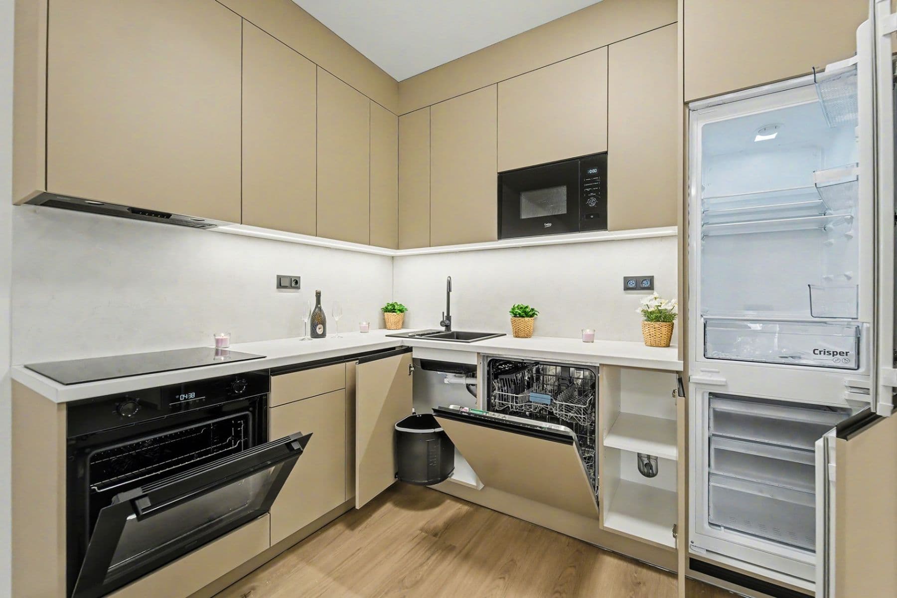 2 bedroom with open-plan kitchen flat to rent, 87 m², Waltariho, Prague, Prague 2 bedroom with open-plan kitchen flat to rent, 87 m², Waltariho, Prague, Prague