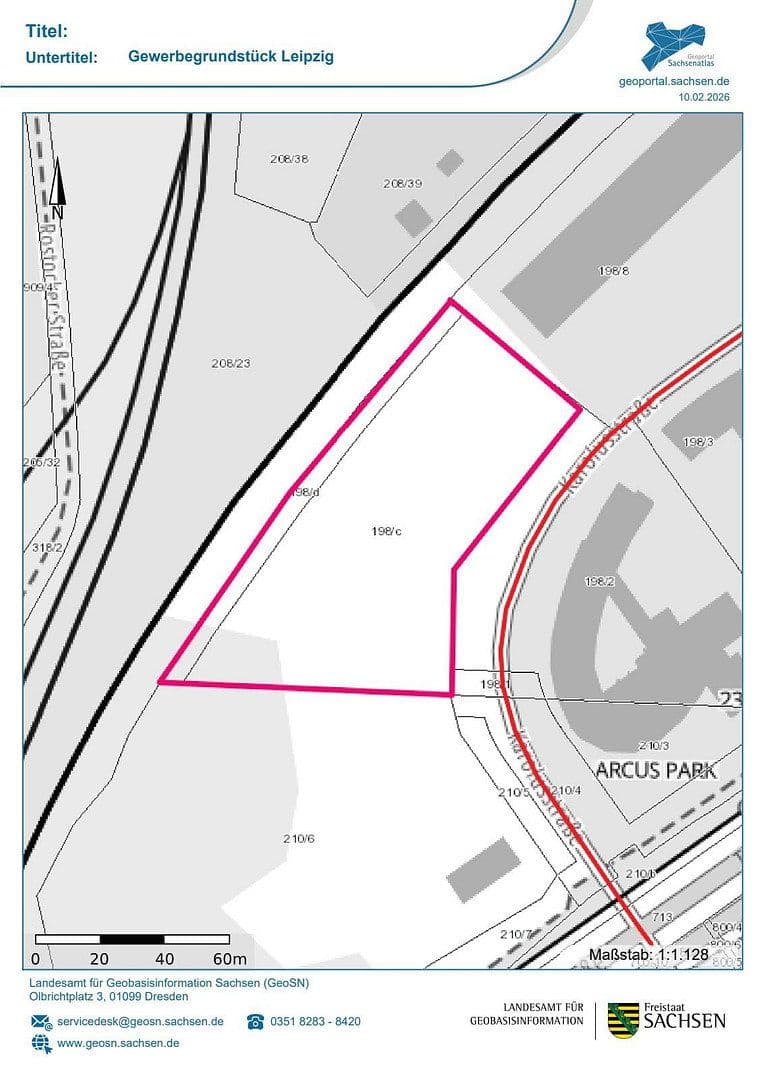 plot for sale, 7,600 m², Karolusstraße, Leipzig, Saxony plot for sale, 7,600 m², Karolusstraße, Leipzig, Saxony