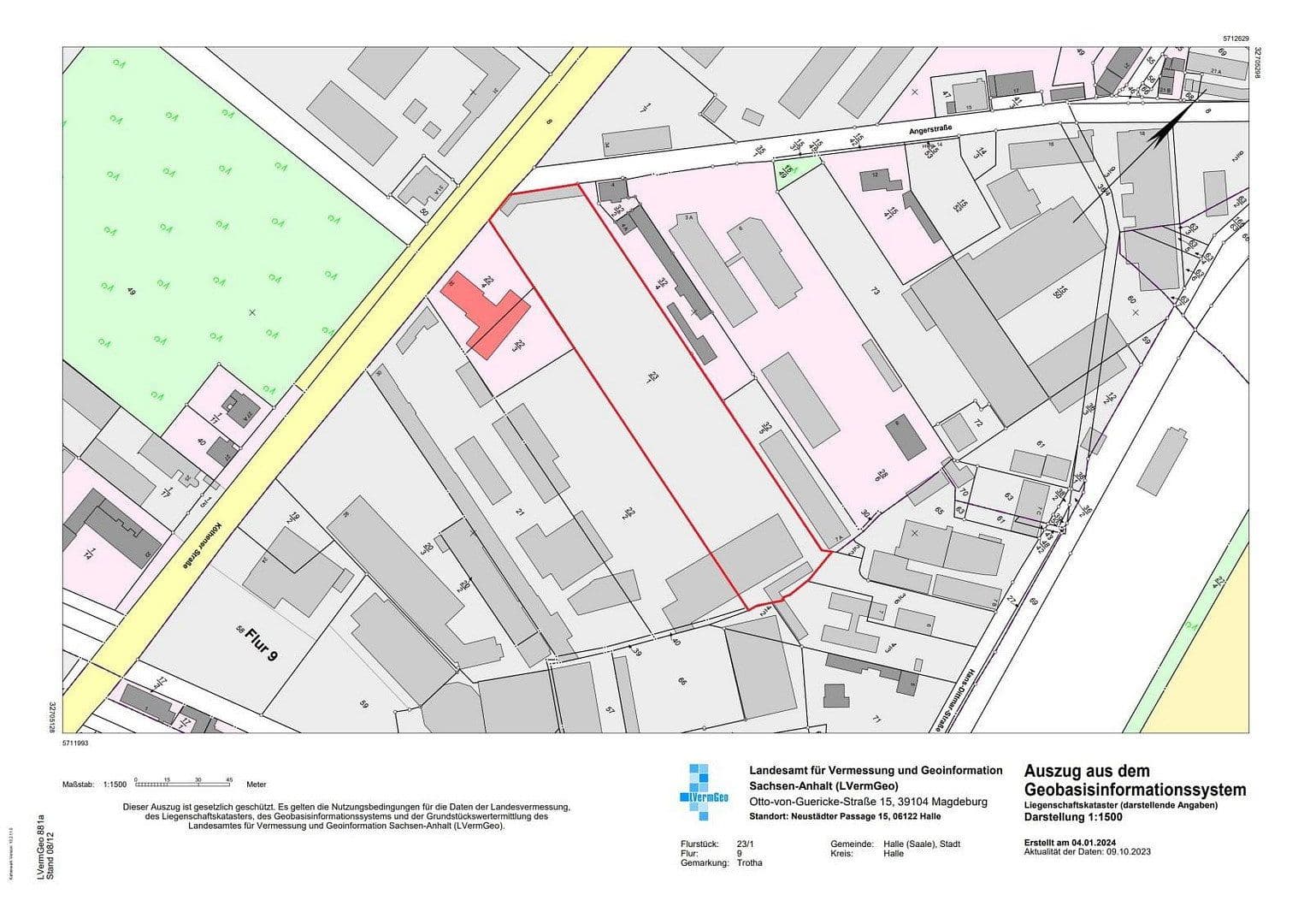 plot for sale, 10,357 m², Angertstraße, Halle, Saxony-Anhalt plot for sale, 10,357 m², Angertstraße, Halle, Saxony-Anhalt