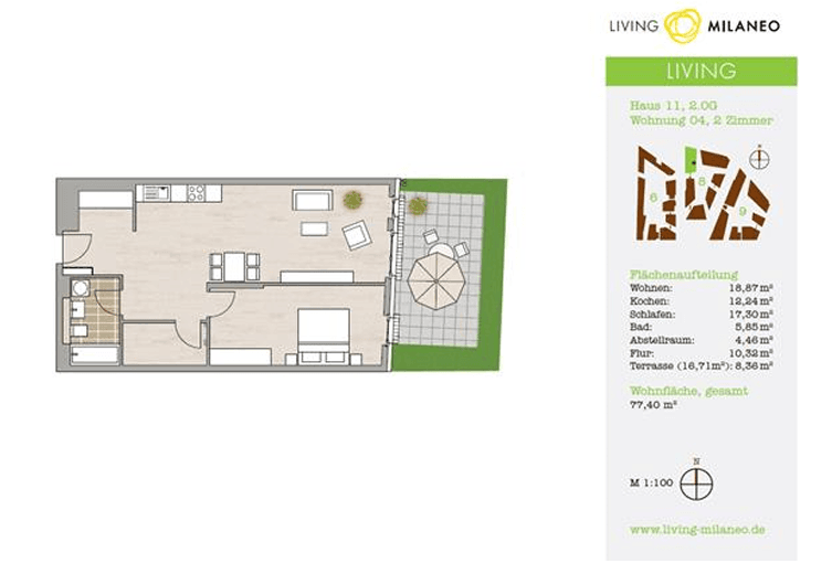 2 bedroom flat to rent, 78 m², Wolframstraße 39, Stuttgart, Baden-Württemberg 2 bedroom flat to rent, 78 m², Wolframstraße 39, Stuttgart, Baden-Württemberg