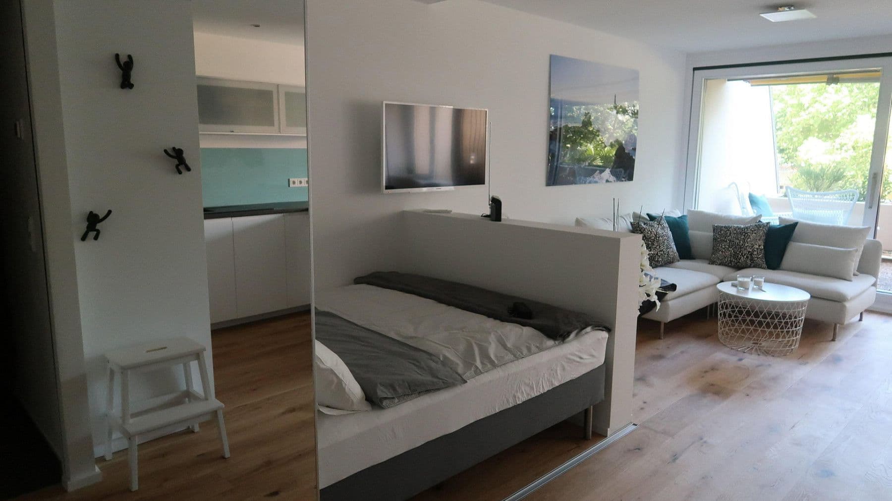 Studio flat to rent, 49 m², Neckarpromenade 16, Mannheim, Baden-Württemberg Studio flat to rent, 49 m², Neckarpromenade 16, Mannheim, Baden-Württemberg